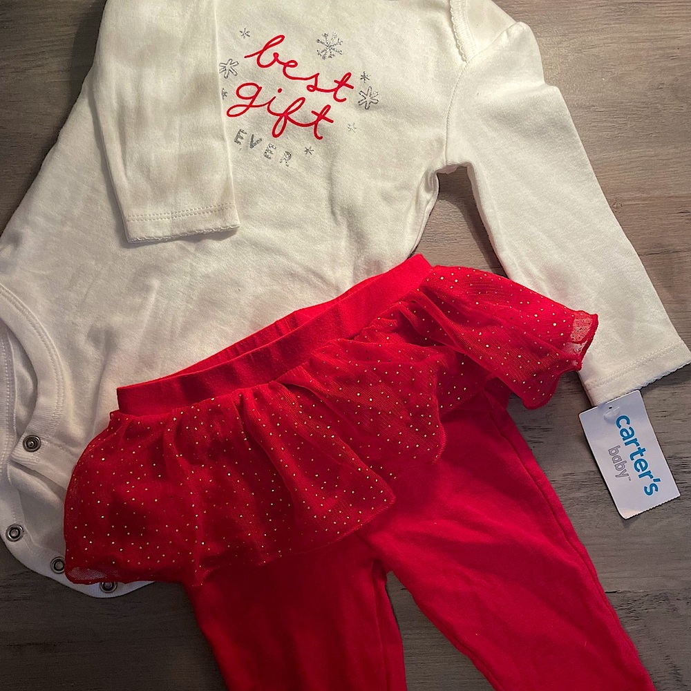 Festive baby outfit for holidays!